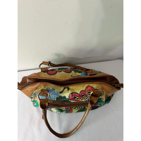 SHARIF ARTISAN IMPRESSIONS HANDPAINTED BAG - Picture 5 of 10